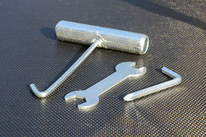 Trampolín Lumina Bamboo Heart con Red de Seguridad para Bebés de 4 a 12 Meses - Product Image 4