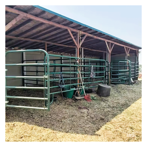 Kandang hewan kayu dengan tekanan pagar jalur galvanis Hot-Dip untuk penggunaan peternakan kuda - Product Image 2