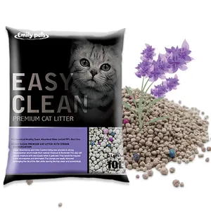 Emily Pets Fabriek Duurzame Katten Toiletvoorziening Kattenbakvulling Zand Huisdier Kat Product