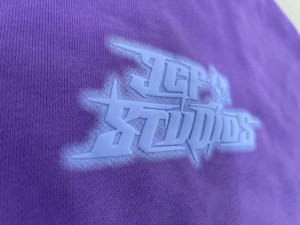 Bộ đồ thể thao nam áo hoodie có mũ trùm đầu khóa kéo toàn thân, thêu vintage đã qua xử lý làm cũ, quần ống loe - Product Image 2