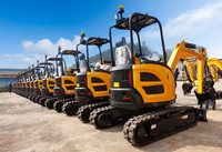 Excavadora de la mejor opción para el desarrollo de infraestructura global Mini Hyudraulic Digger Rigs 1.7ton Yuchai U17 Precio