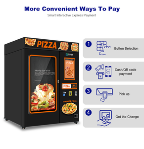 2024 Nova Pizza Vending <span class=keywords><strong>Machine</strong></span> Self Service <span class=keywords><strong>Coin</strong></span> Operated Vending Machines Programmable Vending <span class=keywords><strong>Machine</strong></span> Fazendo Pizza Freshly - Product Image 4
