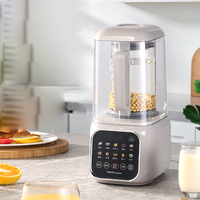 Máquina Multifunción para Leche de Soya, Licuadora Eléctrica para Smoothies, Procesador de Alimentos de 1.75L con Bajo Nivel de Ruido