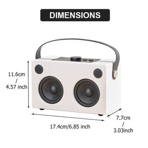 Altavoz inalámbrico portátil con soporte personalizable TF USB AUX para viajes en <span class=keywords><strong>coche</strong></span> Altavoz de promoción de negocios - Product Image 2