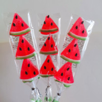 Hete Verkoop Watermeloen Bos Zacht Snoep Fruitige Zoete Roze Fabriek Goedkope Prijs
