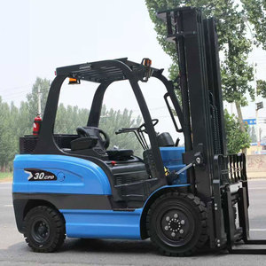 Forklift Listrik Gudang Pendingin Berkualitas Tinggi 2 Ton 3 Ton Forklift Baterai Asam Timbal Forklift Berat dengan Penggeser Samping - Product Image 4