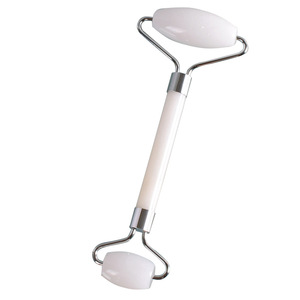<span class=keywords><strong>Massaggiatore</strong></span> Facciale e Rullo in Giada Bianca Naturale di Alta Qualità, Kit per Cura della Pelle con Strumento Guasha per Lifting - Product Image 5