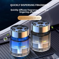 Bouteille en verre d'aromathérapie de parfum de voiture de luxe moderne haut de gamme désodorisant de parfum de ménage de longue durée pour l'odeur de tableau de bord
