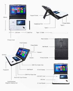 Noryox nb05b mức độ cao MTK/RK3399 Máy tính để bàn Android hệ thống POS một nhiều hơn 10 inch máy tính bảng kết hợp tài chính thiết bị đầu cuối máy tính để bàn POS - Product Image 6