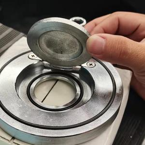 Vanne de retenue à <span class=keywords><strong>clapet</strong></span> simple en acier inoxydable VEYRON GB ANSI, manuelle, à eau, sans choc - Product Image 1