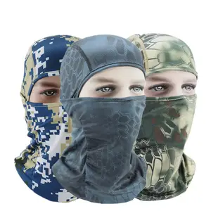 Cagoule de Protection solaire UV, masque de Ski pour hommes femmes moto, doublure de casque de vélo, masque facial personnalisé