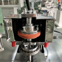 Venda quente Semi Automática Hot Foil Stamping Machine com Lápis Poligonais Impressora Hot Foil para Superfície Oval