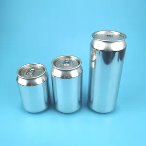 Latas de aluminio personalizadas, latas de soda vacías