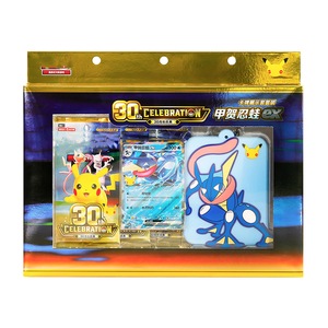 Nuevo Lanzamiento Versión China Set de Exhibición de Cartas Greninja Sylveon para la 30ª Celebración, Paquete de Refuerzo del 30º Aniversario, Juegos de Mesa - Product Image 6