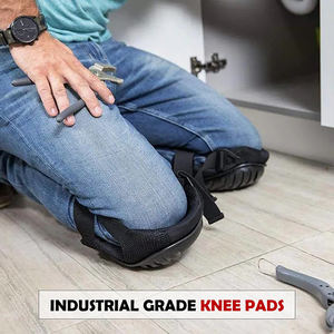 Genouillères de protection pour hommes et femmes, rembourrages respirants pour travaux extérieurs, construction, menuiserie, jardinage, soutien respirant pour les genoux - Product Image 5