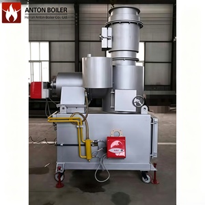 Incinérateurs de déchets, capacité de combustion 500 kg/h, incinérateur de déchets solides sans fumée avec grande porte - Product Image 2