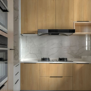 3D PVC carta da parati in legno Peel adesivo mobili ristrutturare pellicola di legno per armadi e controsoffitti facili riparazioni - Product Image 5