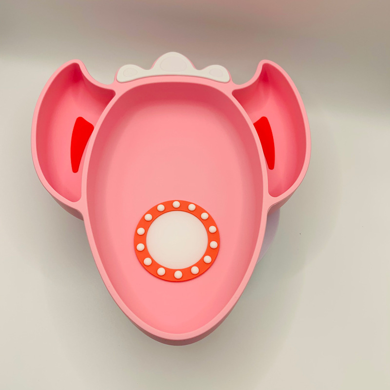 Placa de comedor rosa