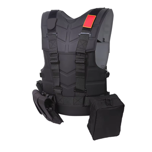 Gilet Tattico da Moto Fuoristrada con Cintura, Porta Piastre per Attività all'Aperto, Gilet Tattico alla Moda - Product Image 1