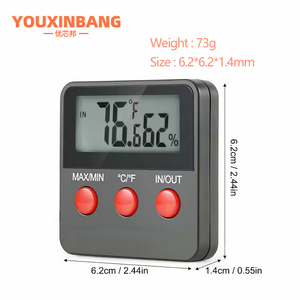 Цифровой Измеритель температуры и влажности ЖК-дисплей уличный инкубатор Термогигрометр с зондом для домашних животных инкубационных яиц датчик - Product Image 2