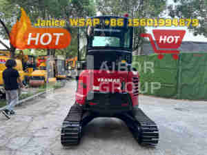 รถขุดขนาดเล็กมือสอง VIO 35 ปี 2024 ของแท้จากญี่ปุ่น รุ่น Vio35-6 35-6A 35-6B น้ำหนัก 3.5 ตัน 3 ตัน แบบ Zero Tail - Product Image 5