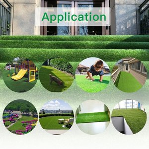 Artificial Turf Green Carpet 2.0M Width Fire Resistant Outdoor Sports Mat - Product Image 4