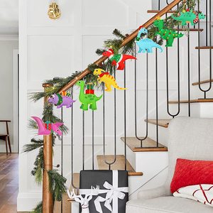 Nouveau style de feutre arbre de noël <span class=keywords><strong>calendrier</strong></span> de l'<span class=keywords><strong>avent</strong></span> 3 pieds bricolage ornement ours ensemble - Product Image 4