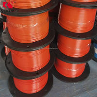 Kawat Baja Karbon Berlapis PVC Konstruksi 7x7/7x19 Diameter 1/8"-3/16"