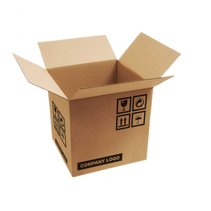 Wholesale Cheap price 5 ply corrugated cardboard carton packaging shipping moving box with custom logo
