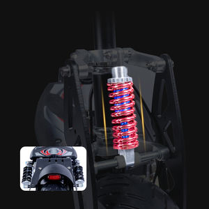 Trottinette électrique <span class=keywords><strong>evo</strong></span> tech à deux roues avec siège pour adulte, vitesse élevée - Product Image 5