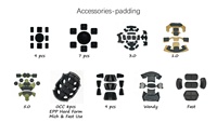 Casque tactique FAST High Cut M-XXL en PE et Aramide, options légères avec rails de fixation avant et panneaux auto-agrippants