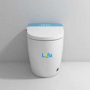 110V UV Light Warm Seat Sky <strong>Blue</strong> Intelligent Wc Water Closet Automatic Flush Smart <strong>Toilet</strong> - Product Image 4