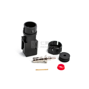 Водонепроницаемый разъем Fakra, гнездо, черный, обжимной, RG174 1.5DS для автомобильных антенн и GPS-систем - Product Image 4