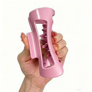 مشبك شعر أسطواني من السيليكون عالي الجودة وقابل لإعادة الاستخدام للنساء، مشبك شعر مرن من المطاط الناعم غير قابل للكسر - Product Image 6