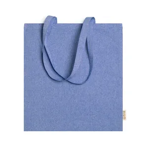 Borsa shopper in cotone riciclato 120 gr gadget sostenibili - Product Image 3