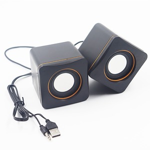 ลำโพงพกพา USB ลำโพงคอมพิวเตอร์ขนาดเล็กพร้อมซับวูฟเฟอร์สำหรับแล็ปท็อปและเดสก์ท็อป 02A ไดร์เวอร์แม่เหล็ก - Product Image 1