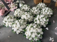 Arreglo Floral Artificial Boho Naranja y Rosa, Centro de Mesa para Bodas de Verano, Ramo Floral para Decoración de Eventos y Fiestas al Aire Libre