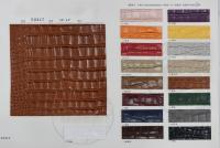 Cuir PVC gaufré effet crocodile 1,3 mm pour la fabrication de sacs à main, bagages, boîtes à bijoux, matériaux d'emballage décoratifs, ceintures