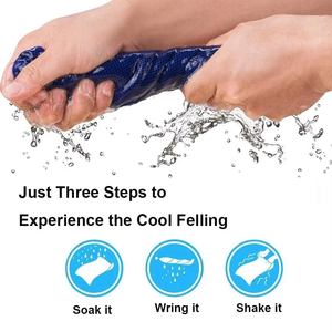 Portable Silicone <b>Mini</b> Cold Towel, Polyester, Cooling Towel for Outdoor, Fitness, Sports, Gym, Running, Quick Drying - Product Image 4