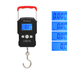 Báscula Digital Portátil para Equipaje LCD de 50 kg WH-A23 con Pantalla LED y Precisión de 1 g, Material ABS Personalizable, Color Negro OEM, WH-A2 - Product Image 2