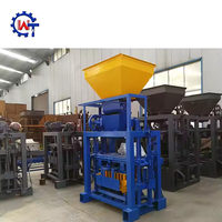 Idées de petites entreprises à vendre : Machine semi-automatique QT4-35/QT40-1 pour la fabrication de blocs de béton creux autobloquants