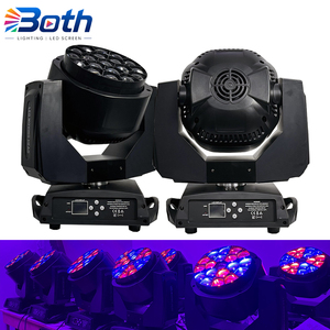 Projecteur LED professionnel 19x15W Bee Eye Pixel à tête mobile avec zoom et rotation pour DJ et événements festifs - Product Image 1