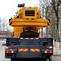 Grue hydraulique sur camion de 55 tonnes QY55KC, hauteur de levage de 60,3 m, flèche principale en forme de U, grue mobile pour la construction, en vente