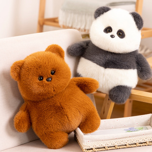 Juguetes de peluche de cerdo perezoso esponjoso de calidad superior, juguetes de peluche de Panda gordito, oso de peluche, muñecas suaves, fábrica de Yangzhou, regalos al por mayor - Product Image 4