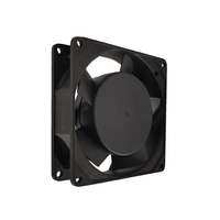 Kipas Aksial AC 220V 110V 380V Bantalan Bola 92x92x38mm 9cm Rangka Aluminium Kipas Pendingin Industri