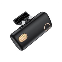 QYPB-296 5000mah Mini 3 en 1 Batterie externe de secours avec affichage numérique LED 22.5W Banques d'alimentation portables