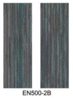 Dalles de moquette à poils ras 25x50 avec support PVC, anti-taches PET, antistatiques, pour projets, bureaux et salles de personnel