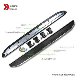 Pedales de Aleación de Aluminio Originales del Fabricante <span class=keywords><strong>HS</strong></span> <span class=keywords><strong>HS</strong></span>-324 con Fijación por Tornillos para Estribos Laterales de Discovery 20 y Discovery <span class=keywords><strong>Sport</strong></span> 15-19 - Product Image 4