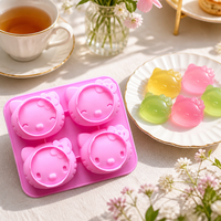 Moule à gâteau en silicone, moule à muffins rond en silicone, moule à chocolat, moule à fondant, résistant à la chaleur, pour décoration DIY