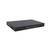 Routeur de sécurité réseau 6LAN, Mini PC industriel 1U I3 4100M, PC hôte SFP 82599, Pare-feu, Serveur domestique Z87 Linux